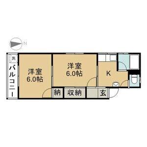 2K 間取り図