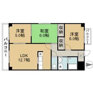 3LDK 間取り図