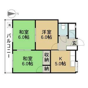 3K 間取り図
