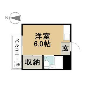 ワンルーム 間取り図