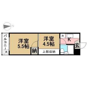 3DK 間取り図