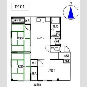 3LDK 間取り図