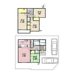 4LDK 間取り図