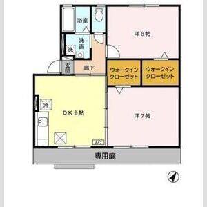 2DK 間取り図