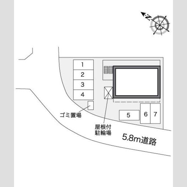 レオパレスコスモ川合 室内写真1