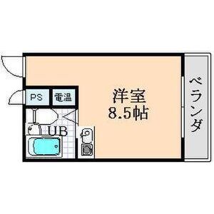 ワンルーム 間取り図