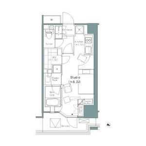 ワンルーム 間取り図