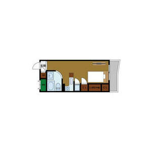 ワンルーム 間取り図
