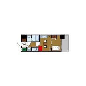 ワンルーム 間取り図