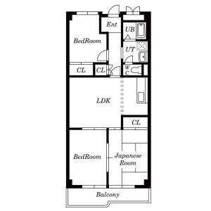 3LDK 間取り図