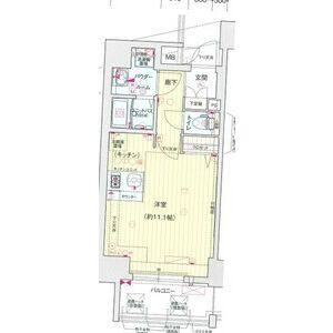 ワンルーム 間取り図