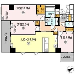 3LDK 間取り図