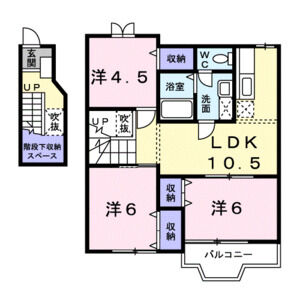 3LDK 間取り図