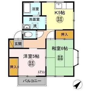 2K 間取り図