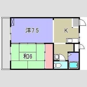 2K 間取り図