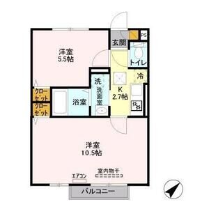 2K 間取り図