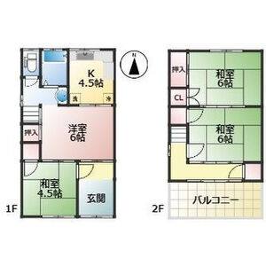4DK 間取り図