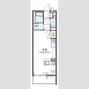 ワンルーム 間取り図