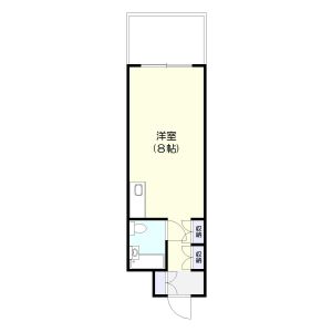 ワンルーム 間取り図