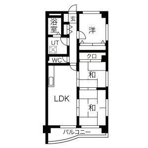 3LDK 間取り図