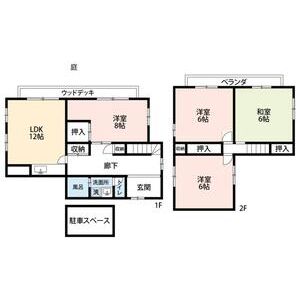 4LDK 間取り図