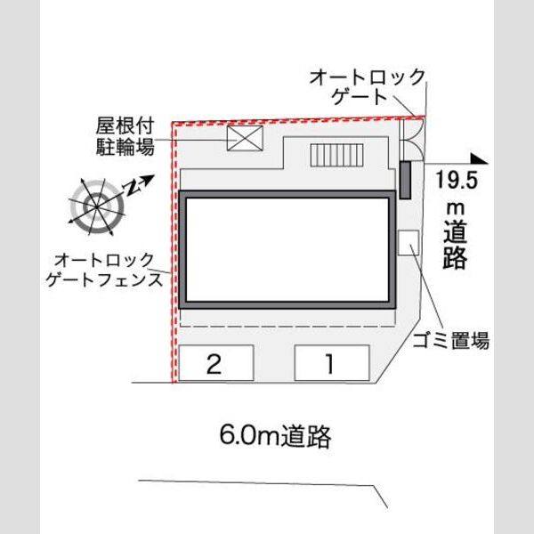 レオパレスセロームB 室内写真1