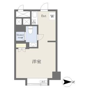 ワンルーム 間取り図