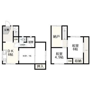 3DK 間取り図