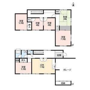 6LDK 間取り図