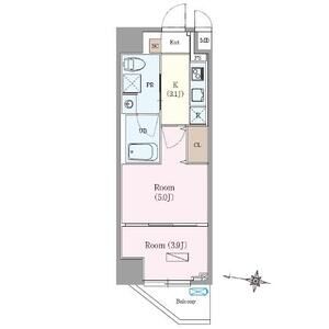 2K 間取り図