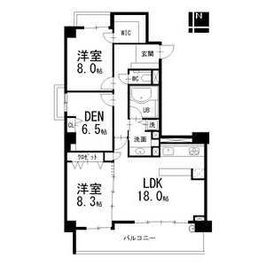 3LDK 間取り図