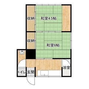 2K 間取り図