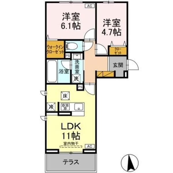 ボヌール殿内 室内写真3