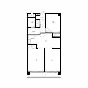 4LDK 間取り図