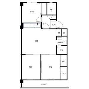 3LDK 間取り図