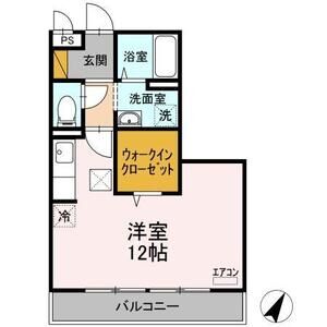 ワンルーム 間取り図