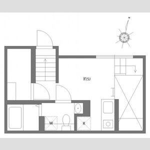 ワンルーム 間取り図