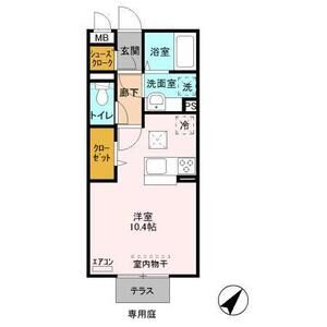 ワンルーム 間取り図