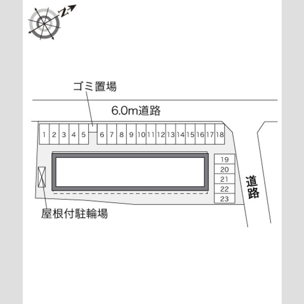 レオパレスべルシャトレ袋井 室内写真1