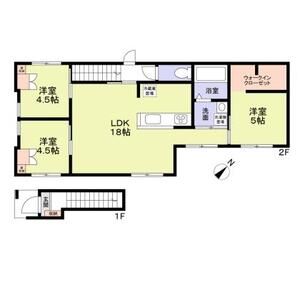 3LDK 間取り図