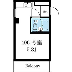 ワンルーム 間取り図