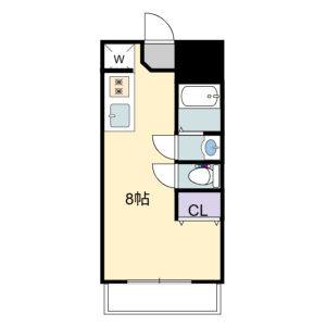 ワンルーム 間取り図