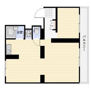 ワンルーム 間取り図