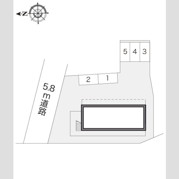 レオパレスリバーパーク 室内写真1