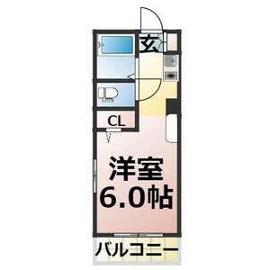 ワンルーム 間取り図