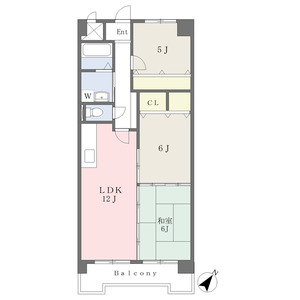 3LDK 間取り図