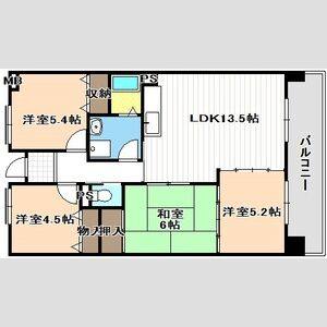 4LDK 間取り図
