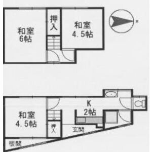 3K 間取り図
