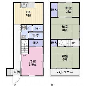 4DK 間取り図