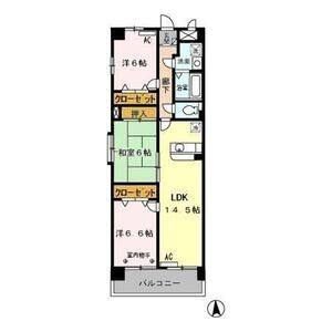 3LDK 間取り図